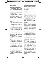 Preview for 10 page of UFESA BS4795 Operating Instructions Manual