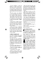 Предварительный просмотр 11 страницы UFESA BS4795 Operating Instructions Manual