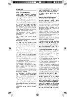 Preview for 14 page of UFESA BS4795 Operating Instructions Manual