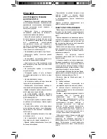 Preview for 16 page of UFESA BS4795 Operating Instructions Manual