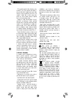 Предварительный просмотр 19 страницы UFESA BS4795 Operating Instructions Manual