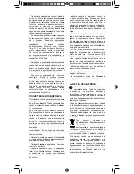 Preview for 21 page of UFESA BS4795 Operating Instructions Manual