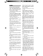 Preview for 22 page of UFESA BS4795 Operating Instructions Manual