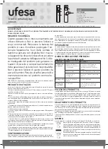 Предварительный просмотр 5 страницы UFESA BV0505 Instruction Manual