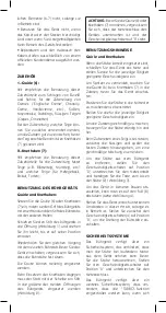 Предварительный просмотр 16 страницы UFESA BV4610 Operating Instructions Manual