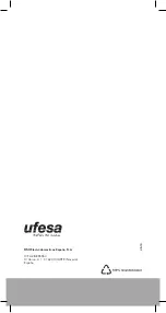 Preview for 36 page of UFESA BV4610 Operating Instructions Manual