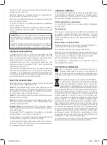 Предварительный просмотр 6 страницы UFESA BV4625 Operating Instructions Manual