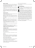 Preview for 9 page of UFESA BV4625 Operating Instructions Manual