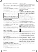 Preview for 15 page of UFESA BV4625 Operating Instructions Manual