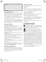 Preview for 21 page of UFESA BV4625 Operating Instructions Manual