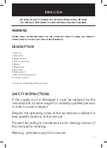 Предварительный просмотр 11 страницы UFESA BV4655 Instruction Manual