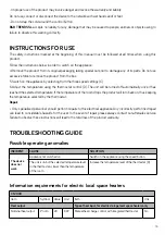 Preview for 15 page of UFESA Calefactor CF2000 Instruction Manual