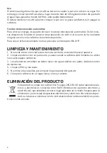 Preview for 6 page of UFESA CAPRICCIO 6 Instruction Manual