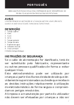 Предварительный просмотр 7 страницы UFESA CAPRICCIO 6 Instruction Manual