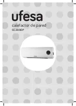 Preview for 1 page of UFESA CC2000P Manual