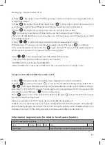 Preview for 23 page of UFESA CC2000P Manual