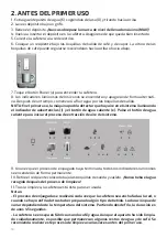 Preview for 10 page of UFESA CE Sensazione Instruction Manual