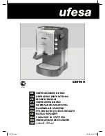 UFESA CE7140 Operating Instructions Manual preview