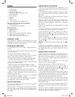 Предварительный просмотр 4 страницы UFESA CE7140 Operating Instructions Manual