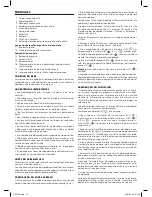 Предварительный просмотр 10 страницы UFESA CE7140 Operating Instructions Manual