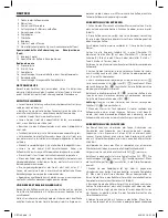 Предварительный просмотр 12 страницы UFESA CE7140 Operating Instructions Manual