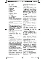 Preview for 10 page of UFESA CE7141 Operating Instructions Manual