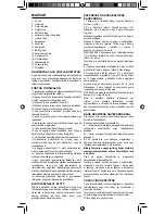 Preview for 14 page of UFESA CE7150 Operating Instructions Manual