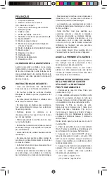 Предварительный просмотр 12 страницы UFESA CE7165 Operating Instructions Manual