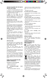 Preview for 23 page of UFESA CE7165 Operating Instructions Manual