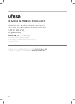 Preview for 56 page of UFESA CE7240 Instruction Manual