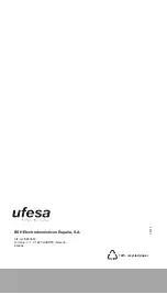 Preview for 25 page of UFESA CF4809N Operating Instructions Manual