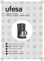 Предварительный просмотр 1 страницы UFESA CG7212 selecta Instruction Manual