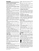 Preview for 6 page of UFESA CG7213 Operating Instructions Manual