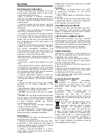 Preview for 9 page of UFESA CG7213 Operating Instructions Manual