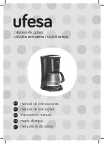 Preview for 1 page of UFESA CG7231 avantis selecta Instruction Manual