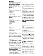 Preview for 14 page of UFESA CK-7350 Operating Instructions Manual