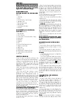 Предварительный просмотр 16 страницы UFESA CK-7350 Operating Instructions Manual