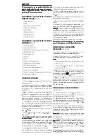Preview for 24 page of UFESA CK-7350 Operating Instructions Manual