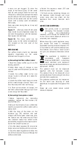 Preview for 10 page of UFESA CK7345 Operating Instructions Manual