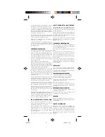 Preview for 11 page of UFESA CK7360 Operating Instructions Manual