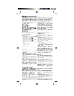 Preview for 20 page of UFESA CK7360 Operating Instructions Manual