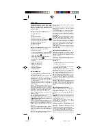 Preview for 24 page of UFESA CK7360 Operating Instructions Manual