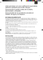 Предварительный просмотр 5 страницы UFESA CL6040 Instruction Manual