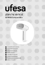 UFESA Compact2Go GS1800 Instruction Manual предпросмотр