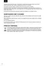 Предварительный просмотр 12 страницы UFESA Compact2Go GS1800 Instruction Manual