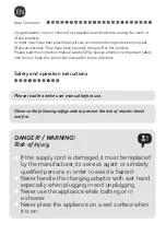 Предварительный просмотр 16 страницы UFESA CP6500 Instruction Manual