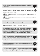 Preview for 21 page of UFESA CP6500 Instruction Manual