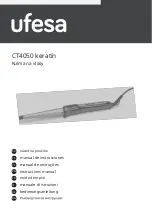 UFESA CT4050 Instruction Manual предпросмотр