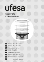 UFESA CV4000 vaporino Instruction Manual preview