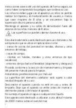 Предварительный просмотр 4 страницы UFESA CV4000 vaporino Instruction Manual
